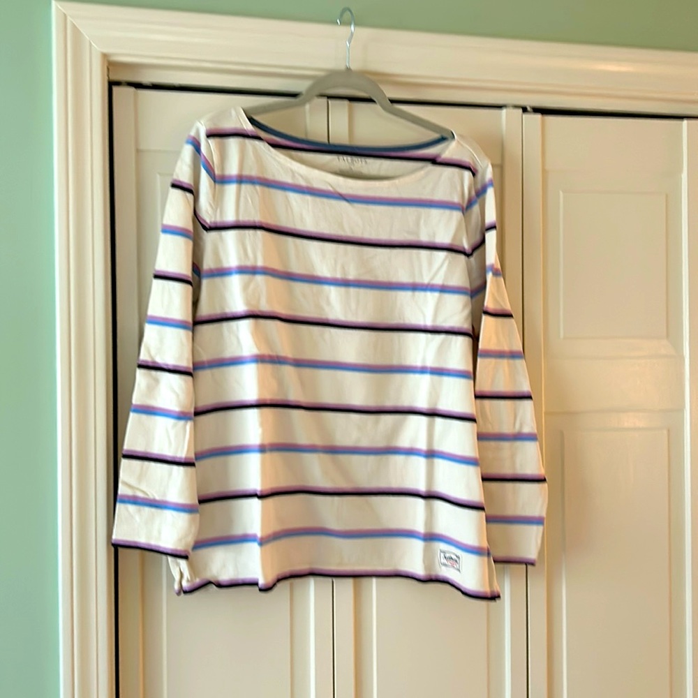 Talbots Striped Top